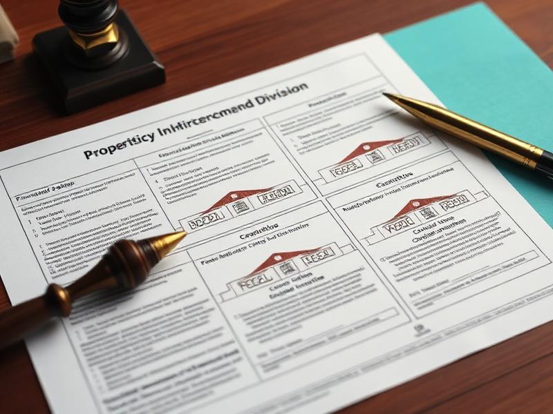 División y Partición de Bienes